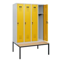C+P Spind Evolo PLUS, Bank, 4 Abteile, 1950x1200x815mm