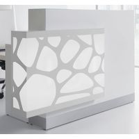 Empfangstheke mit LED-Farbwechsel | 110,5 x 130 x 77 cm (HxBxT)