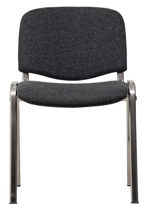 Stapelstuhl | Konferenzstuhl | Polsterstuhl | ISO CHAIR - CHROM/ANTHRAZIT