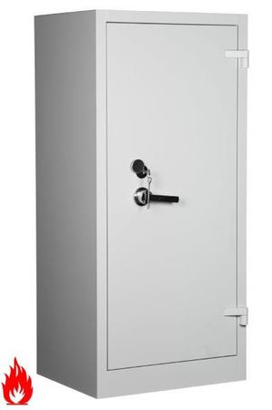 Sicherheitsschrank | Feuerschutzschrank 150x70x55 GRAU