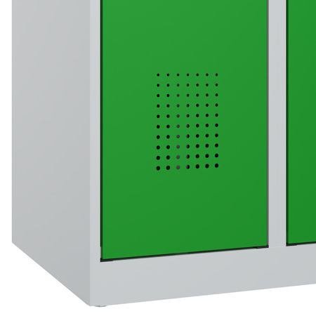 C+P PSA Schwarz-Weiß-Spind Evolo PLUS